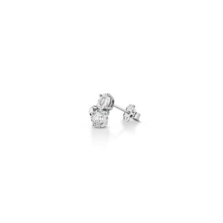Orecchini Punto Luce Clesi in Oro Bianco con Diamanti - 427_0