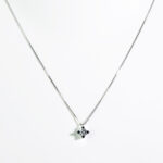 Collana Punto Luce Clesi in Oro Bianco con Diamante - 630_0