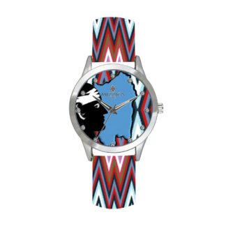 Orologio Solo Tempo Mizzica in Acciaio e Pelle - La Sardegna - MB124