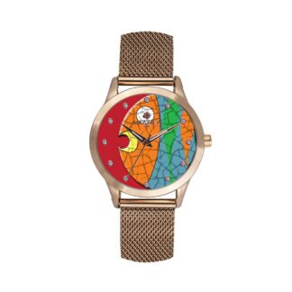 Orologio Solo Tempo Mizzica in Acciaio - I Pesci - MC125