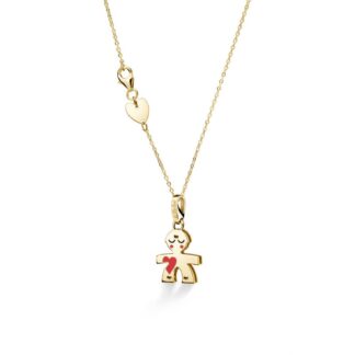 Ciondolo Le Bebé Bimbo in Oro Giallo con Smalto - Limited Edition 2020 - LBB005-20
