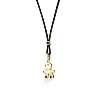 Ciondolo Le Bebè Bimbo in Oro Giallo - I Cuccioli - LBB005-N