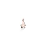 Charm Le Bebé in Oro Rosa e Argento Bimbo - Lock Your Love - LBB161