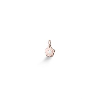 Charm Le Bebè in Oro Rosa e Argento Festa della Mamma - Lock Your Love - LBB169