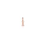 Charm Le Bebè in Oro Rosa e Argento con Lettera I - Lock Your Love - LBB170-I