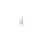 Charm Le Bebè in Oro Rosa e Argento con Lettera P - Lock Your Love - LBB170-P