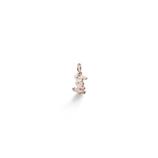 Charm Le Bebé in Oro Rosa e Argento | Boy - Lock Your Love - LBB171