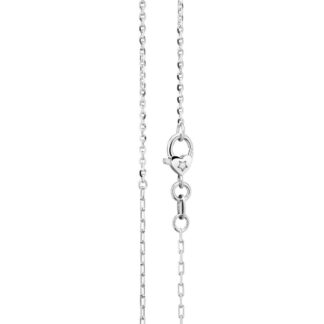 Catena Le Bebè in Oro Bianco con Diamante - i Classici - LBB504