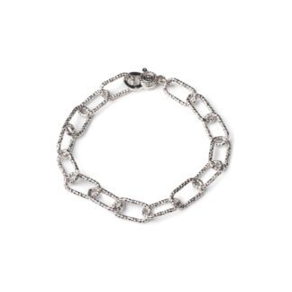 Bracciale Personalizzabile Isola Bella in Argento Diamantato - Loving Sicily - 20001044
