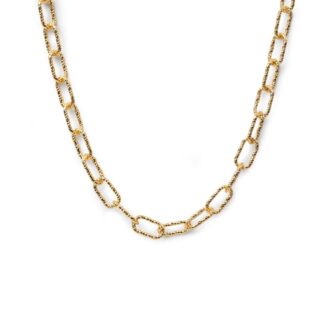 Collana Personalizzabile Isola Bella in Argento Diamantato - Loving Sicily - 20001045
