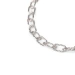 Collana Personalizzabile Isola Bella in Argento Diamantato - Loving Sicily - 20001046