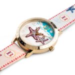 Orologio Isola Bella in Acciaio e Pelle Stelle Marine - 40000047