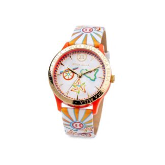 Orologio Isola Bella in Plastica e Pelle Tre Simboli - 40000048