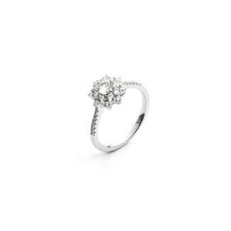Anello 4US Paciotti in Argento con Zirconi - Star - 4UAN3705W