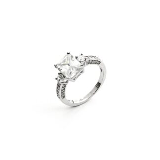 Anello 4US Paciotti in Argento con Zirconi - Big Tris - 4UAN3729W
