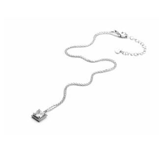 Collana 4US Paciotti in Argento con Zirconi - Square - 4UCL3718W