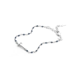 Bracciale Cesare Paciotti in Argento con Cristalli e Spadino - Little Smile - JPBR2137B