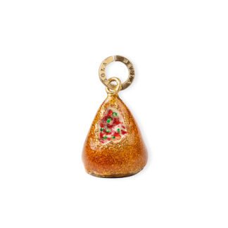 Charm Isola Bella in Argento e Smalto | Arancino - Food - 20000373