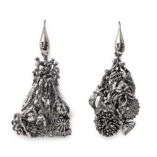 Orecchini Isola Bella in Argento Acqua/Fuoco – Nude – 20001050