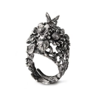 Anello Isola Bella in Argento Giardino Segreto Farfalla – Nude – 20001052