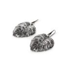 Orecchini Isola Bella in Argento Monstera – Nude – 20001055