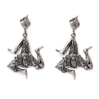 Orecchini Isola Bella in Argento Trinacria – Nude – 20001070