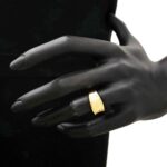 Anello Artlinea in Oro Giallo Fascia Incavata - Glam - AP001-LG