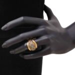 Anello Artlinea in Oro Giallo Fascia Bombata - Glam - AP019