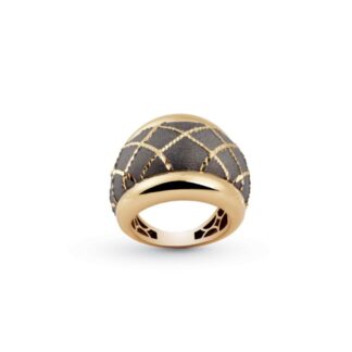 Anello Artlinea in Oro Giallo Fascia Bombata - Glam - AP019-LW