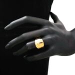 Anello Artlinea in Oro Giallo Fascia Larga - Glam - AP131-LG