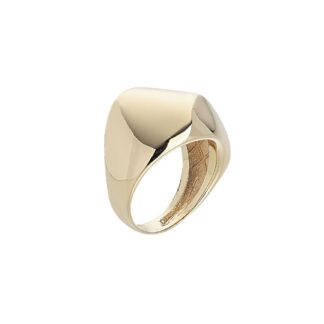 Anello Artlinea in Oro Giallo Fascia Sfaccettata - Glam - AP133-LG