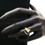 Anello Artlinea in Oro Giallo Fascia Alta - Glam - AP209-LG