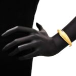 Bracciale Artlinea in Oro Giallo Striatura - Glam - BP011-LG