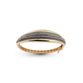 Bracciale Artlinea in Oro Giallo Striatura - Glam - BP011-LW