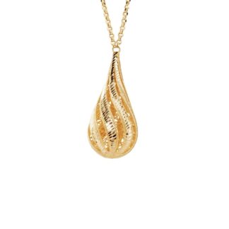 Collana Artlinea in Oro Giallo Goccia Grande - Glam - CEA2065-LG