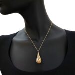 Collana Artlinea in Oro Giallo Goccia Grande - Glam - CEA2065-LG