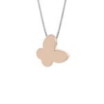Collana Artlinea in Oro Bicolore Farfalla Piccola - Glam - CEA4325