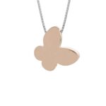 Collana Artlinea in Oro Bicolore Farfalla Grande - Glam - CEA4326