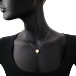 Collana Artlinea in Oro Bicolore Croce Media - Glam - CEA4332