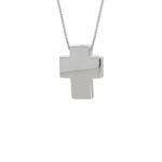 Collana Artlinea in Oro Bicolore Croce Media - Glam - CEA4332