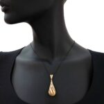 Ciondolo Artlinea in Oro Giallo Goccia Grande - Glam - DE3861-LG