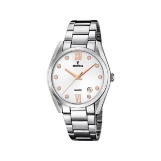 Orologio Solo Tempo Festina in Acciaio con Zirconi - Boyfriend - F16790/A