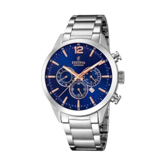 Orologio Cronografo Festina in Acciaio - Timeless Chronograph - F20343/9