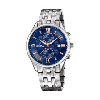 Orologio Cronografo Festina in Acciaio - Timeless Chronograph - F6854/6