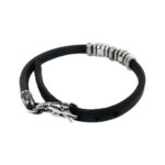 Bracciale Cesare Paciotti in Silicone e Argento - Nautica - JPNC1894M3