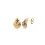 Orecchini Artlinea in Oro Giallo | Goccia Floreale Piccola - Glam - OP0007