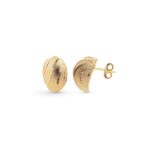 Orecchini Artlinea in Oro Giallo | Goccia Ricamata Piccola - Glam - OP0009