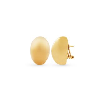 Orecchini Artlinea in Oro Giallo | Ovale Grande - Glam - OP0014