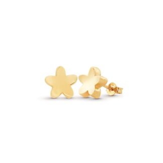 Orecchini Artlinea in Oro Giallo | Fiore - Mini Parure - OP0037-LG
