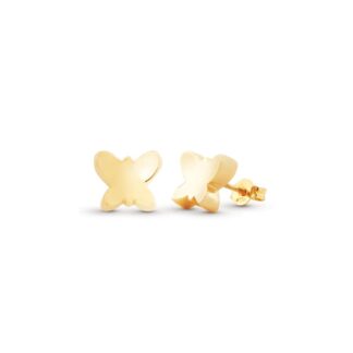 Orecchini Artlinea in Oro Giallo | Farfalla - Mini Parure - OP0041-LG